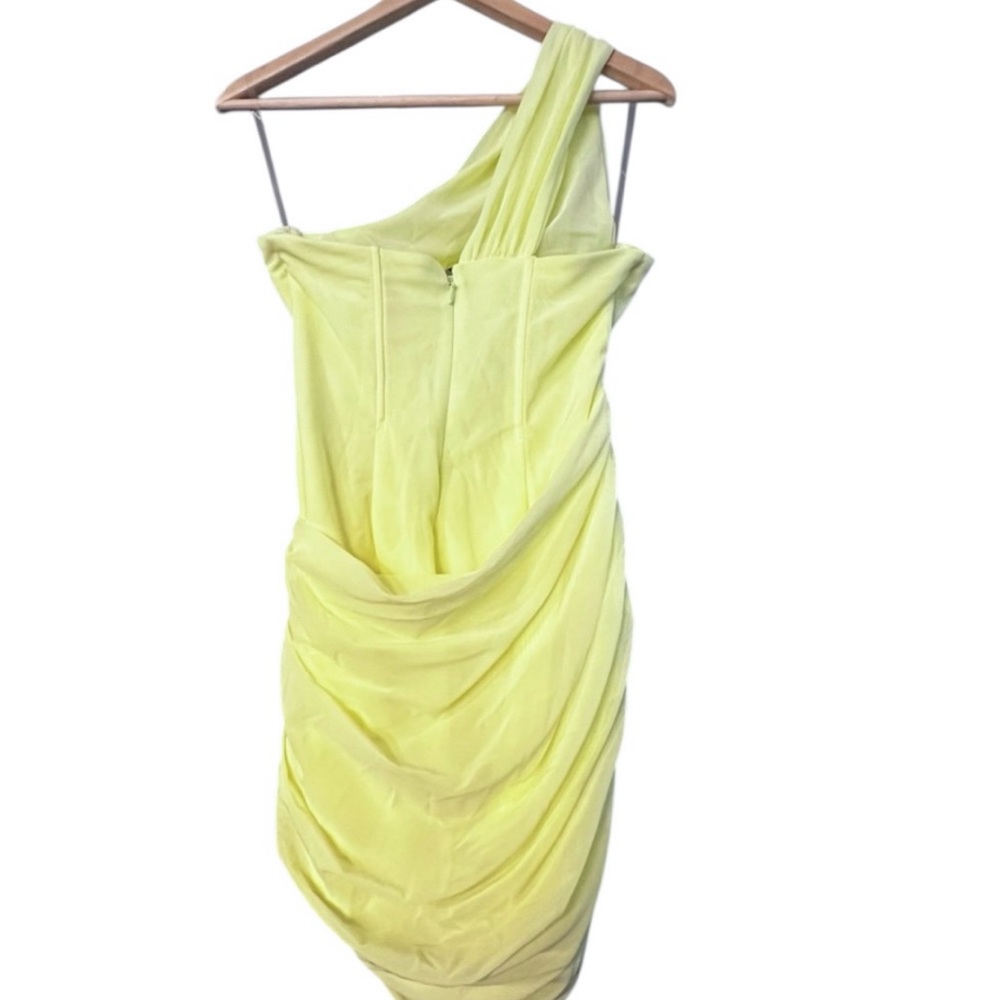 House of CB Clementine Women’s Cut-Out Mini Dress in Lime Size Small NWT